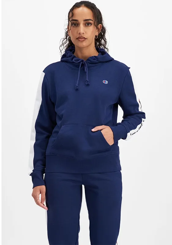 Champion Womens Panel Hoodie <br> CUN8N PGR