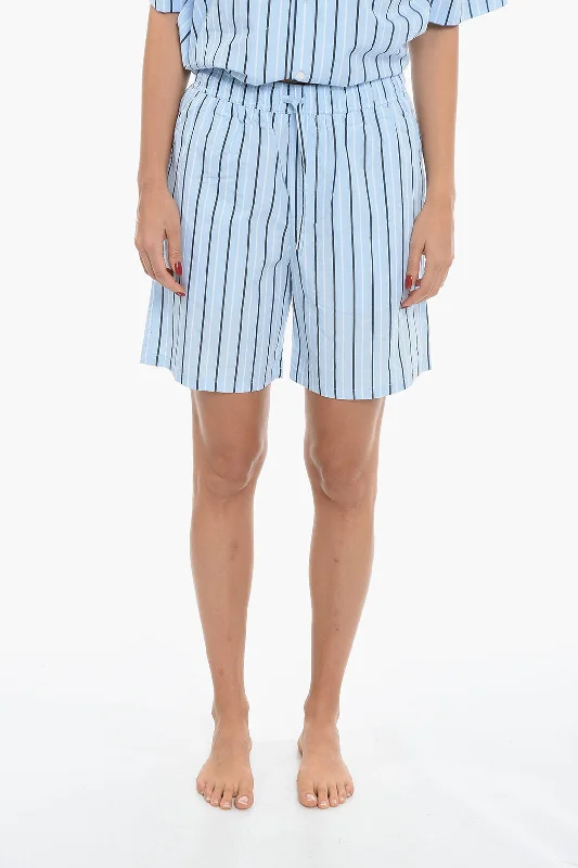 Samsoe Samsoe Striped DEVON Shorts with 3 Pockets