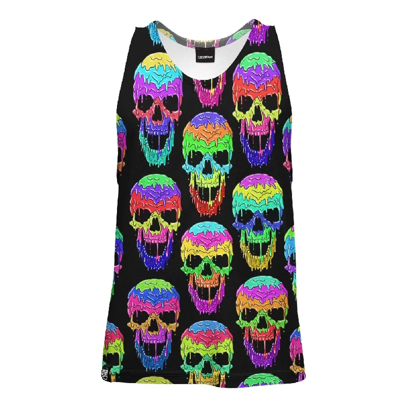 Liquid Skull Tank Top