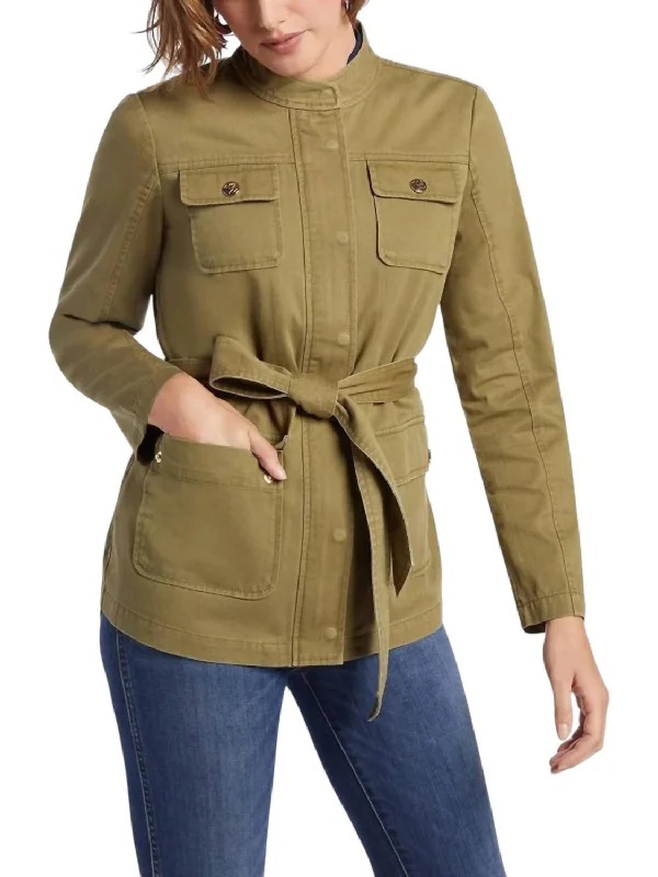 Field Jacket In Green