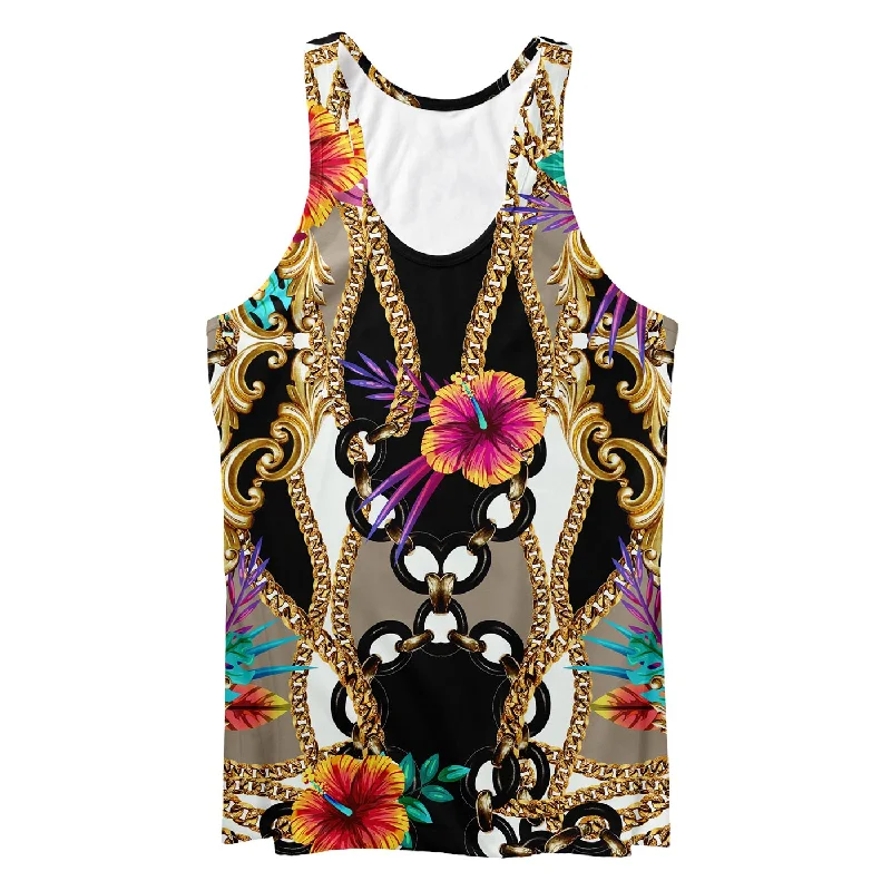 Neon Baroque Tank Top