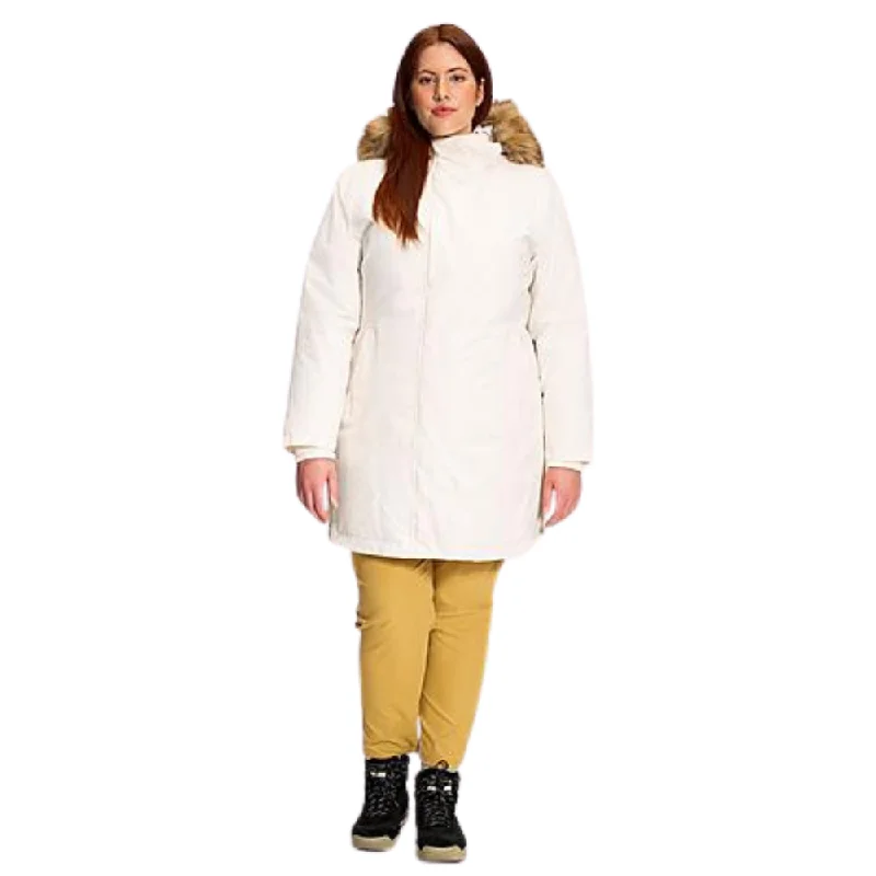 The North Face Arctic NF0A7WMLN3N Parka Jacket Women's 3X White Full Zip APP419