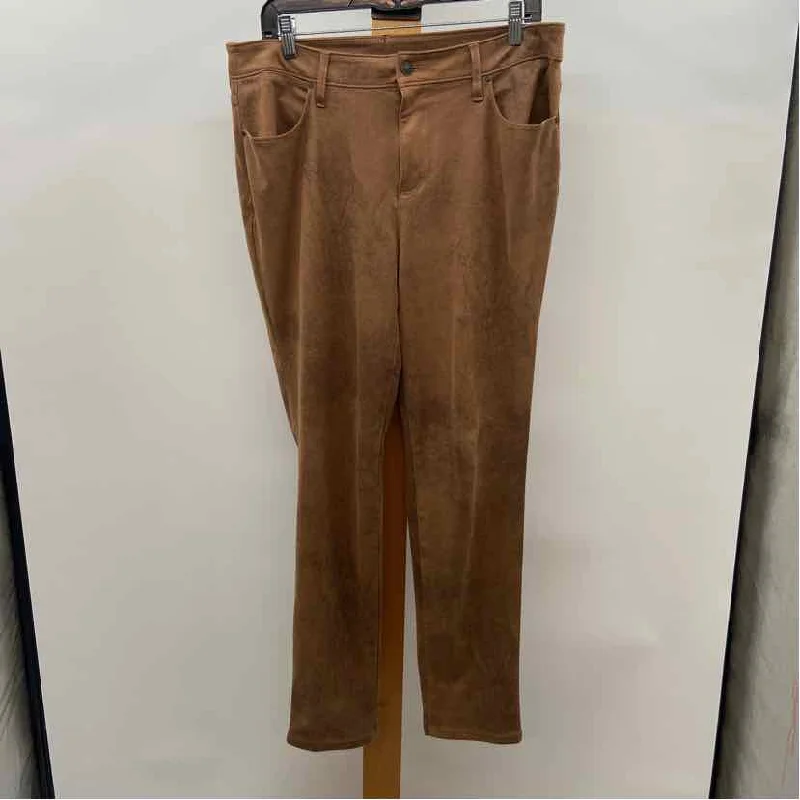 Chico's Women's Size 10 Brown Solid Pants