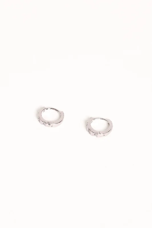 Alexis Earrings - Silver