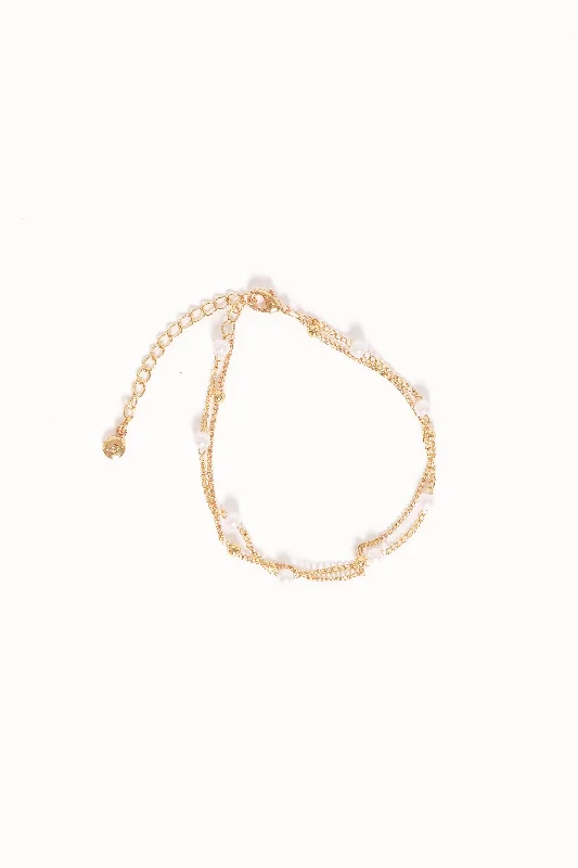 Bambi Pearl Bracelet - Gold