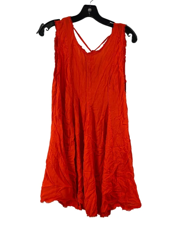 Dress Casual Short By Ecote In Red, Size: S