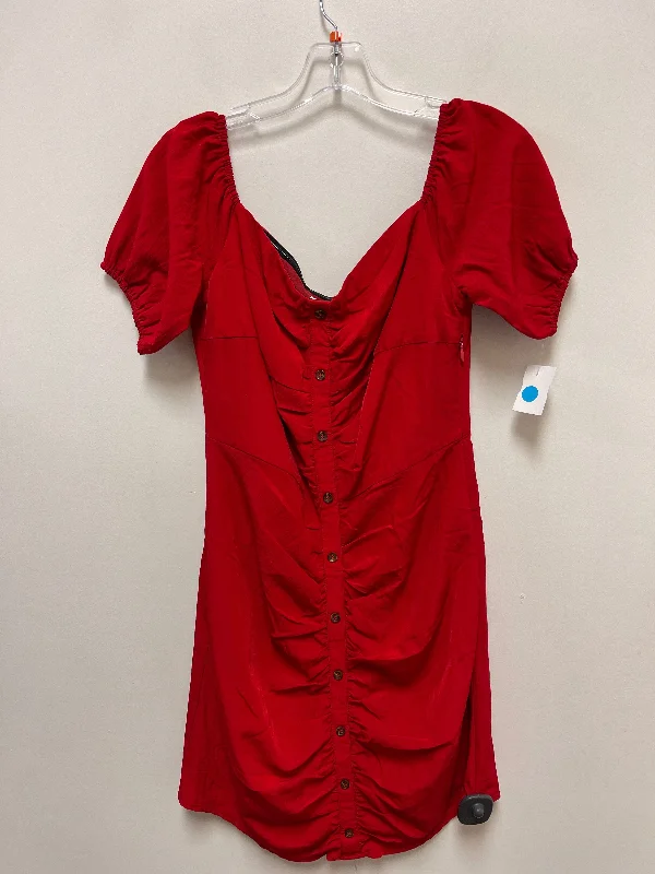 Dress Casual Short By Walter Baker In Red, Size: M