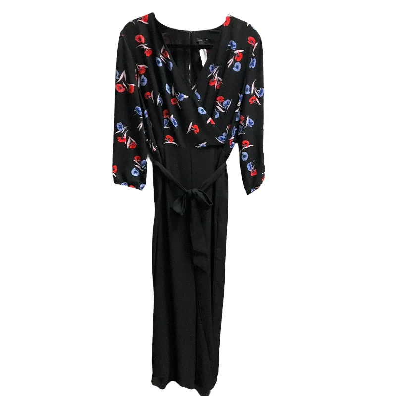 Jumpsuit By Ann Taylor In Black, Size: 8