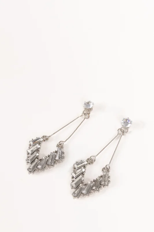 Kathy Earrings - Silver