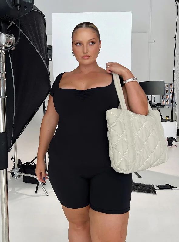 Seleste Romper Black Curve