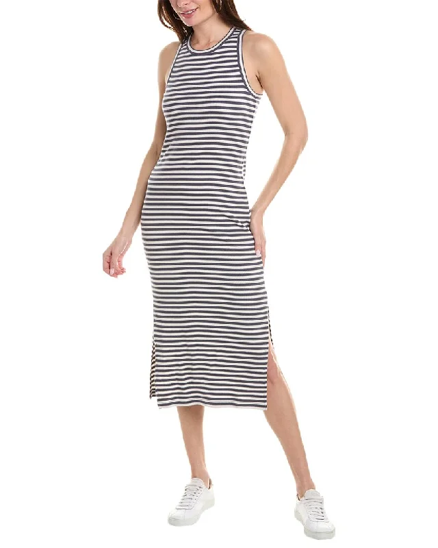 Splendid Benson Stripe Midi Dress