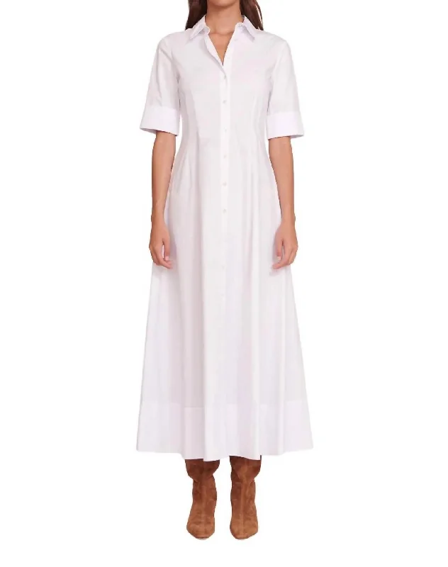 Joan Maxi Dress In White