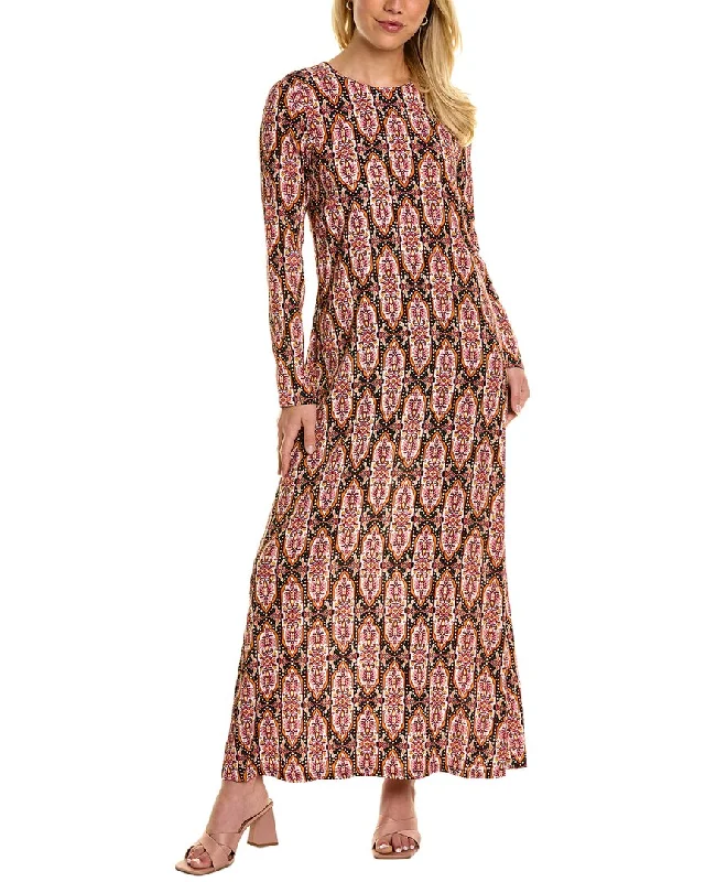 LA DOUBLE J Swing Sable Maxi Dress