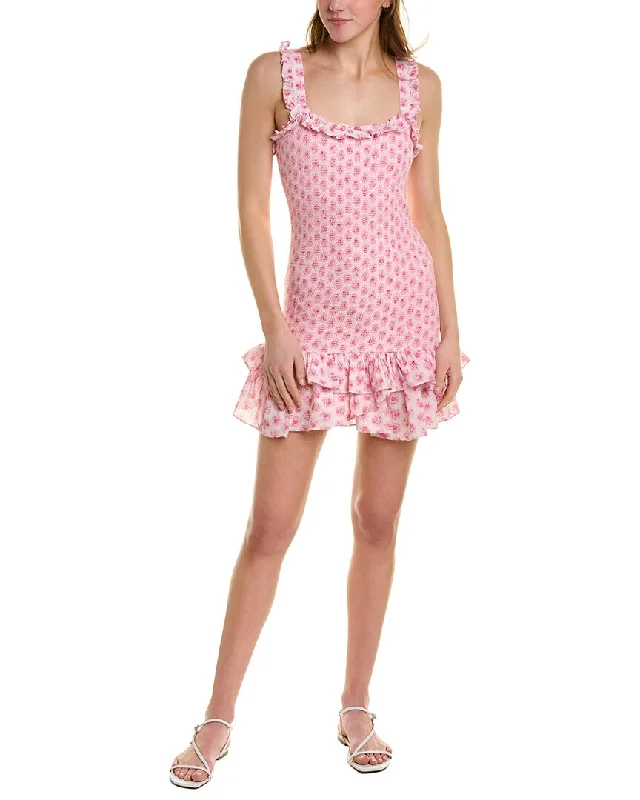 LoveShackFancy Breyer Mini Dress