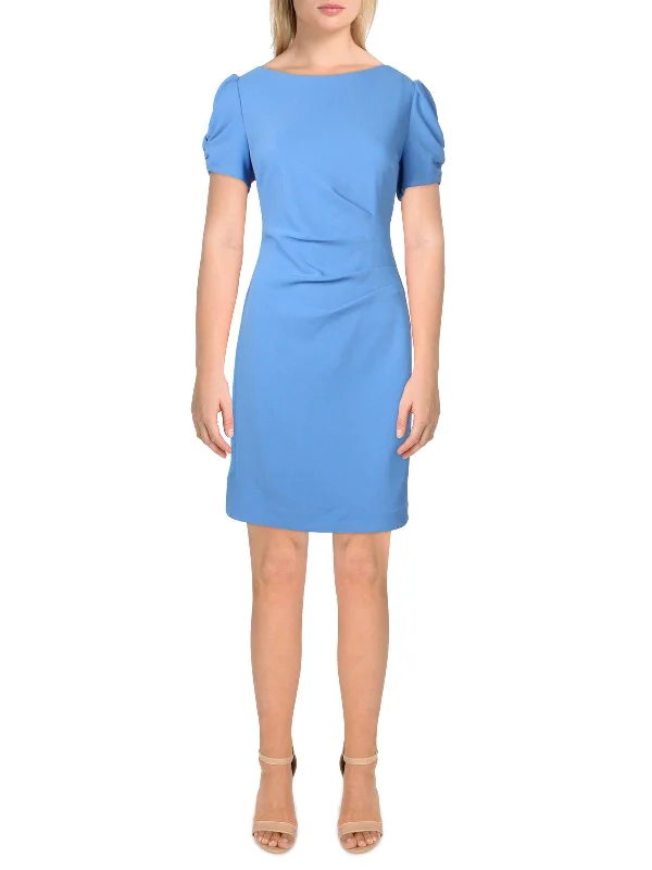 Womens Work Mini Sheath Dress