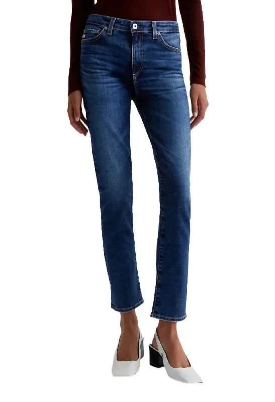 Mari High-Rise Straight Jeans In 8 Years East Cost