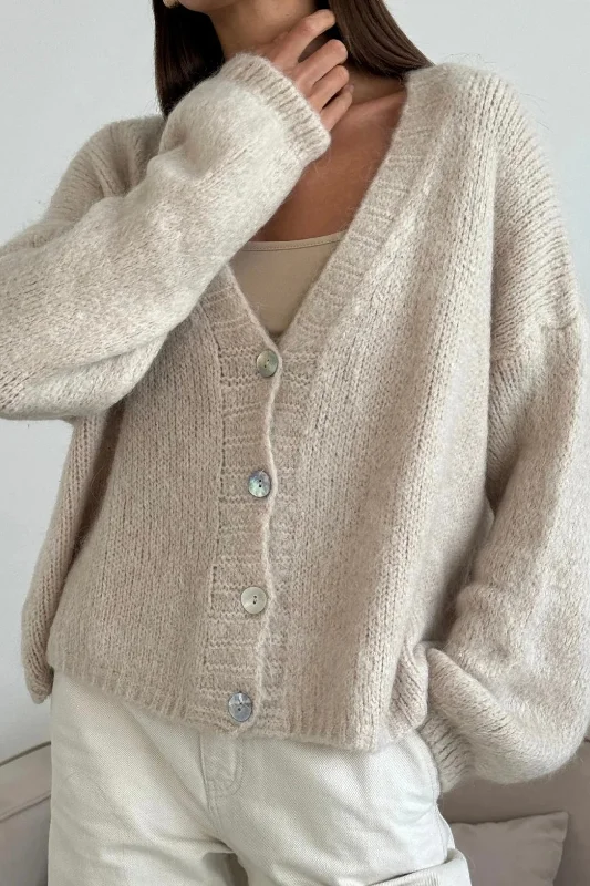 Charli - Ruby Cardigan (Stone)