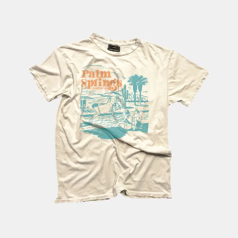 Palm Springs Tee (Antique White)