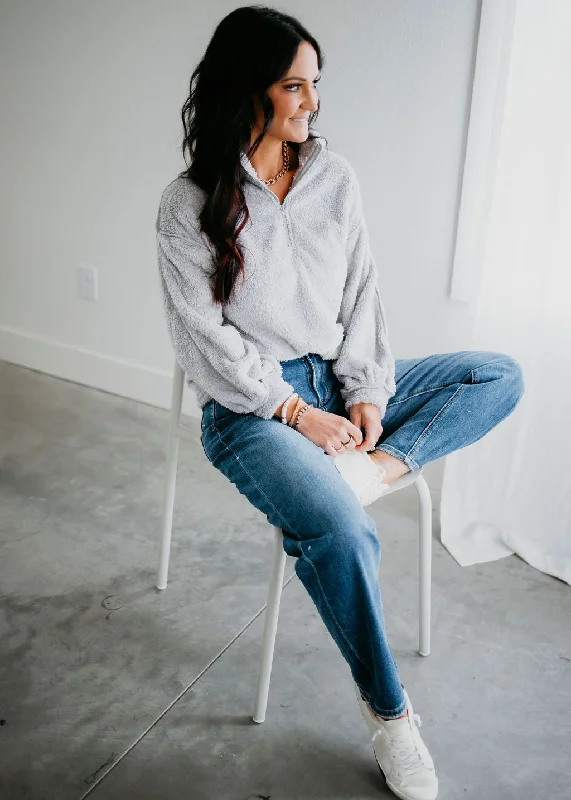 Zeya Sherpa Quarter Zip Pullover