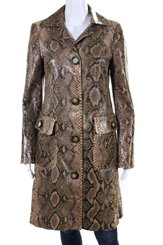 Michael Kors Snakeskin Coat