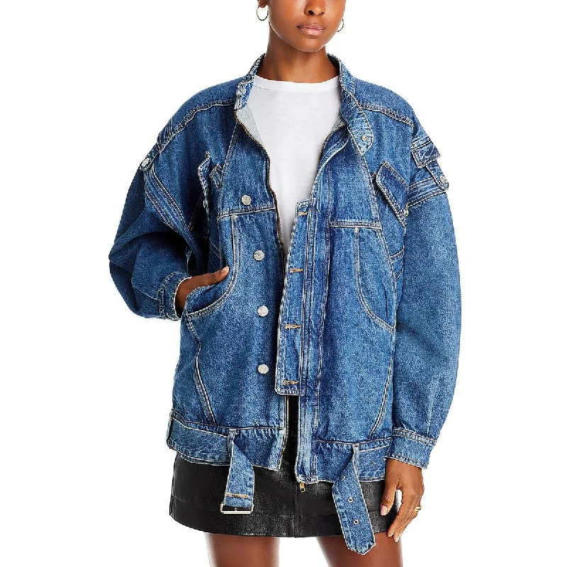 The MC Womens Trucker Jean Denim Jacket