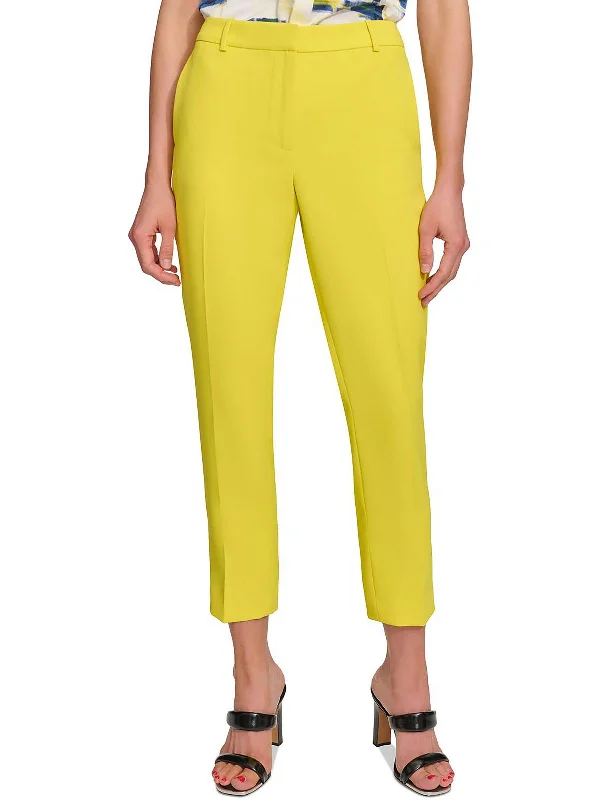 The Essex Womens Slim Leg Office Dress Pants