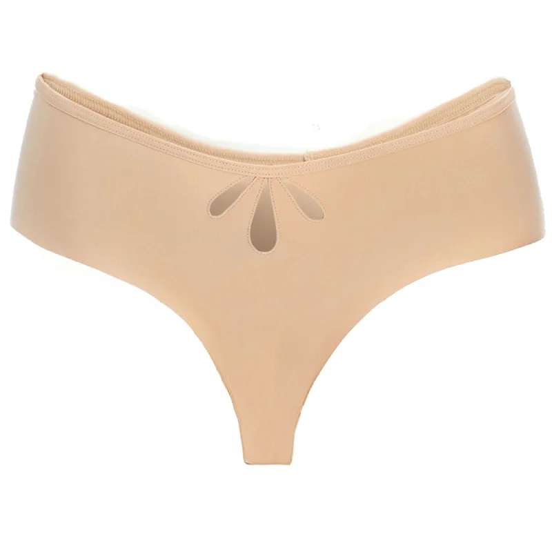 Rio Non-VPL High Rise Thong in Nude