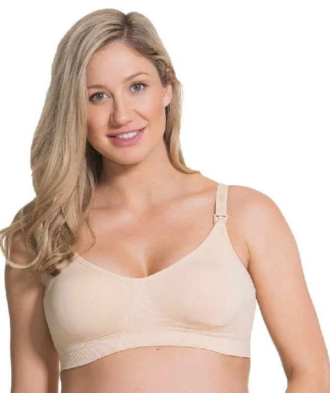 Rock Candy Luxury Seamless Wire-free Nursing Bra -  Nude