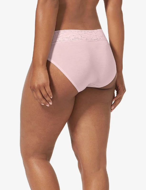 Peachskin Lace Waist