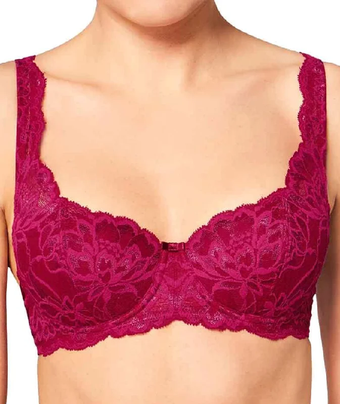 Triumph Amourette Charm Padded Bra - Rosso Masai