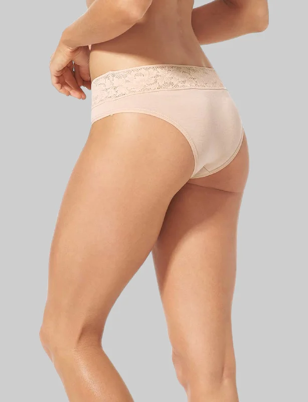 Women's Second Skin Cheeky, Lace Waist