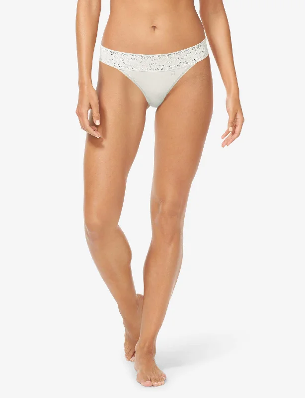 Coconut Milk Lace Waist