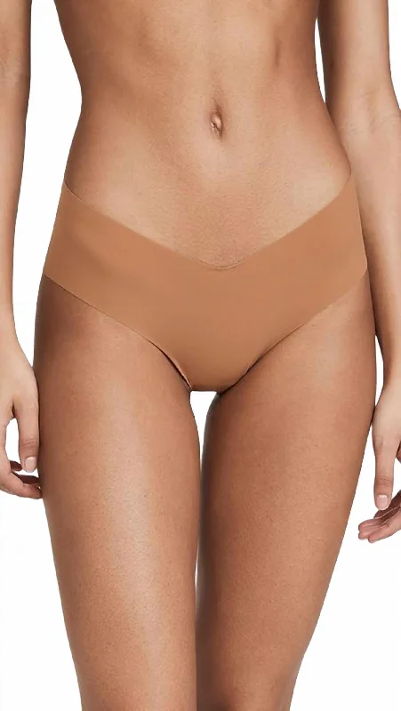 Classic Girl Short Panty In Caramel