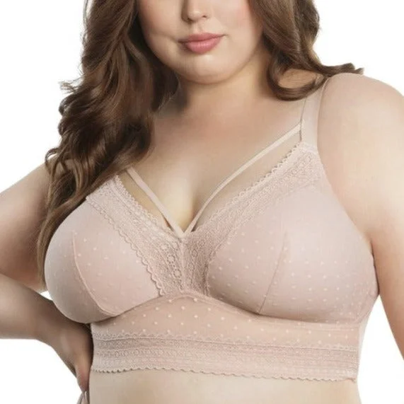 Mia Dot Bralette In Cameo Rose - Parfait