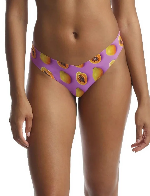 Photo-Op Thong Panty In Papaya