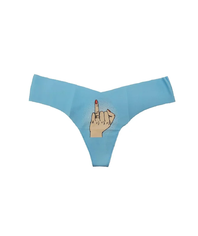 Women's Photo-Op Thong Panty In Ring Finger