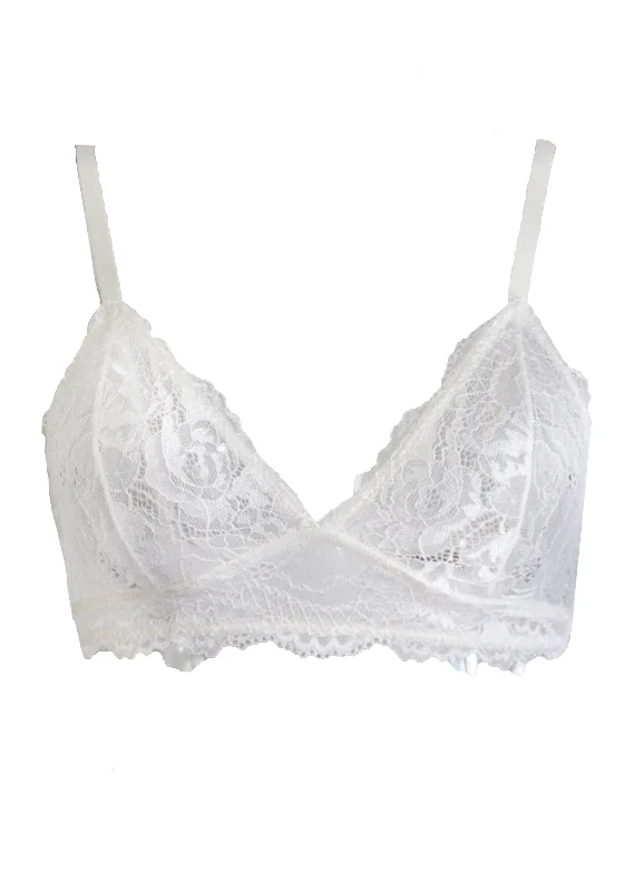 York Petite Triangle Lace Soft Bralette